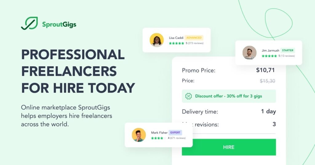 sproutgigs freelancers